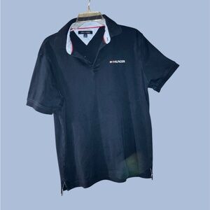 Tommy Hilfiger Navy Polo Shirt size medium